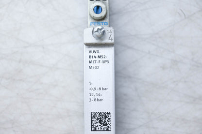 Festo VUVG-B14-M52-MZT-F-1P3 Air Solenoid Valve