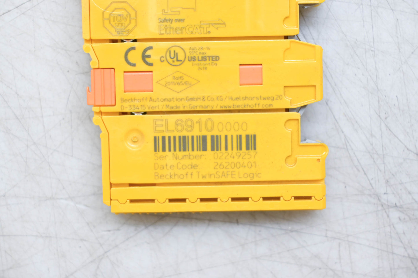 Beckhoff EL69100000, EL6910 I/O Communication Module NOS