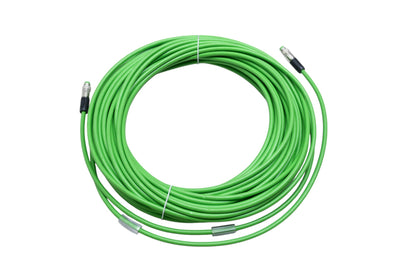 Beckhoff ZK1090-3131-3200 M8 Male Straight to M8 Male Straight 20m Cable NOS