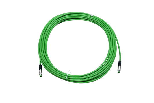 Beckhoff ZK1090-3131-3100 M8 Male Straight to M8 Male Straight 10m Cable NOS