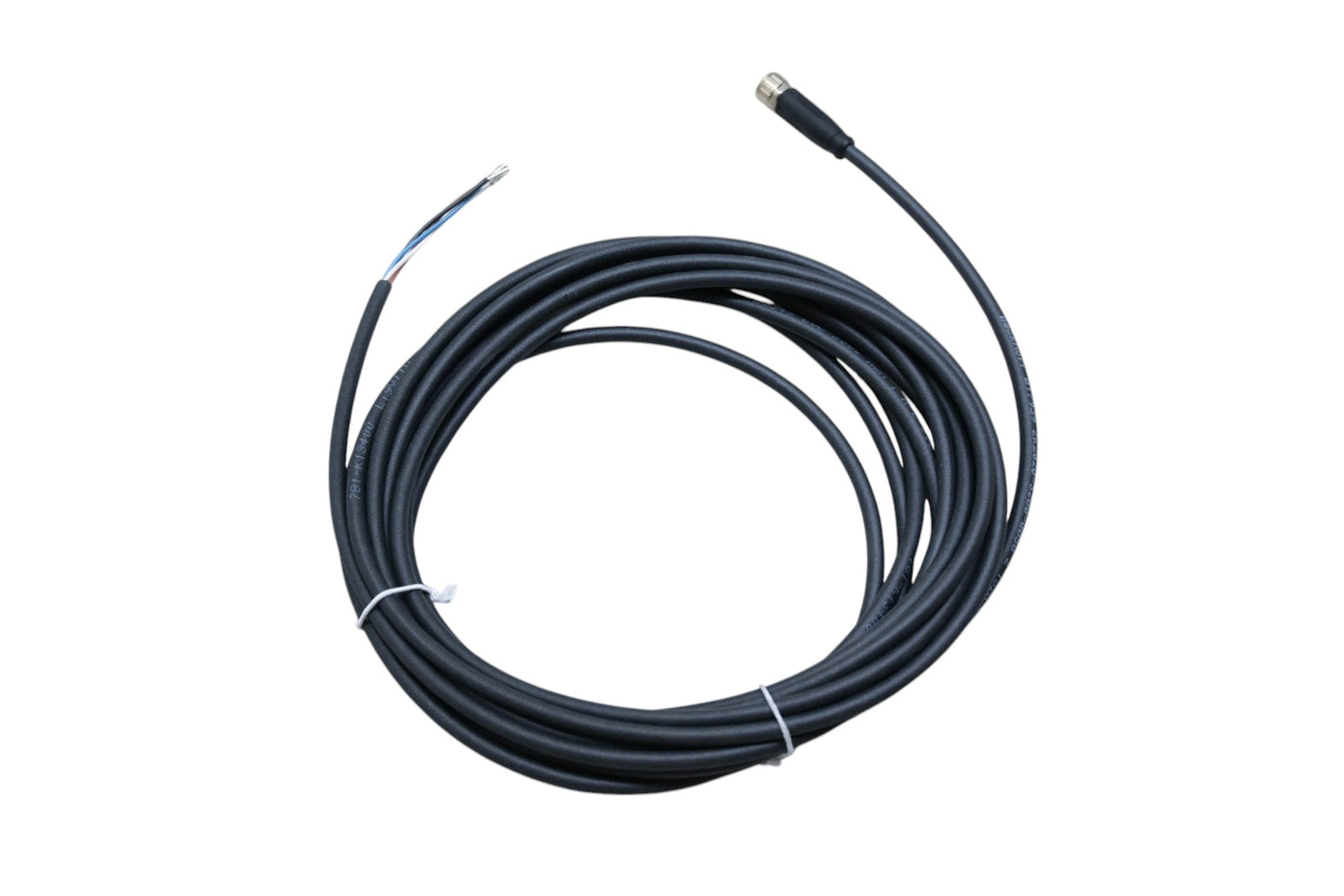 Beckhoff ZK2020-3200-0050 M8 4pos Female Straight 5m Cable NOS