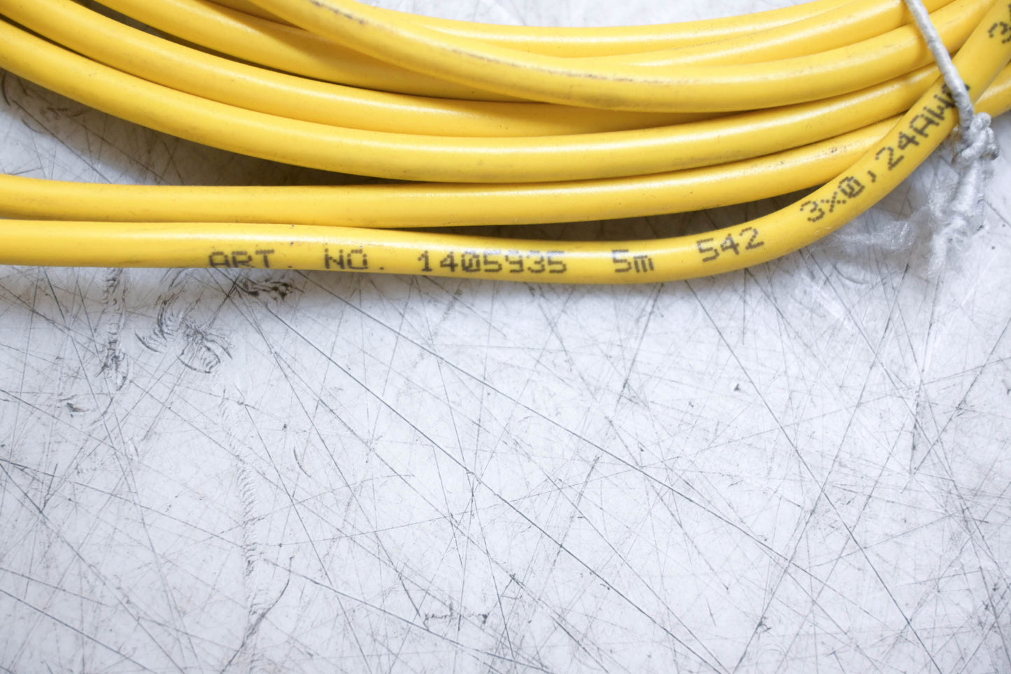 Phoenix Contact 1405935 3x0.25 542 35/20 Yellow 5m Cable NOS