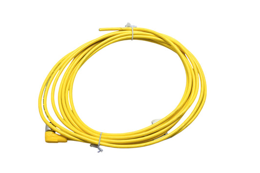 Lumberg RKWT 4-3-632/5M Yellow Cord Set Cable Angled Connector NOS