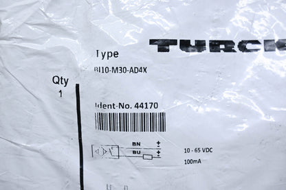 Turck BI10-M30-AD4X Inductive Proximity Sensor NOS