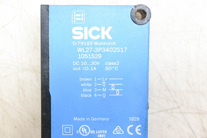 Sick WL27-3P3402S17 Optic Electronic Array Sensor