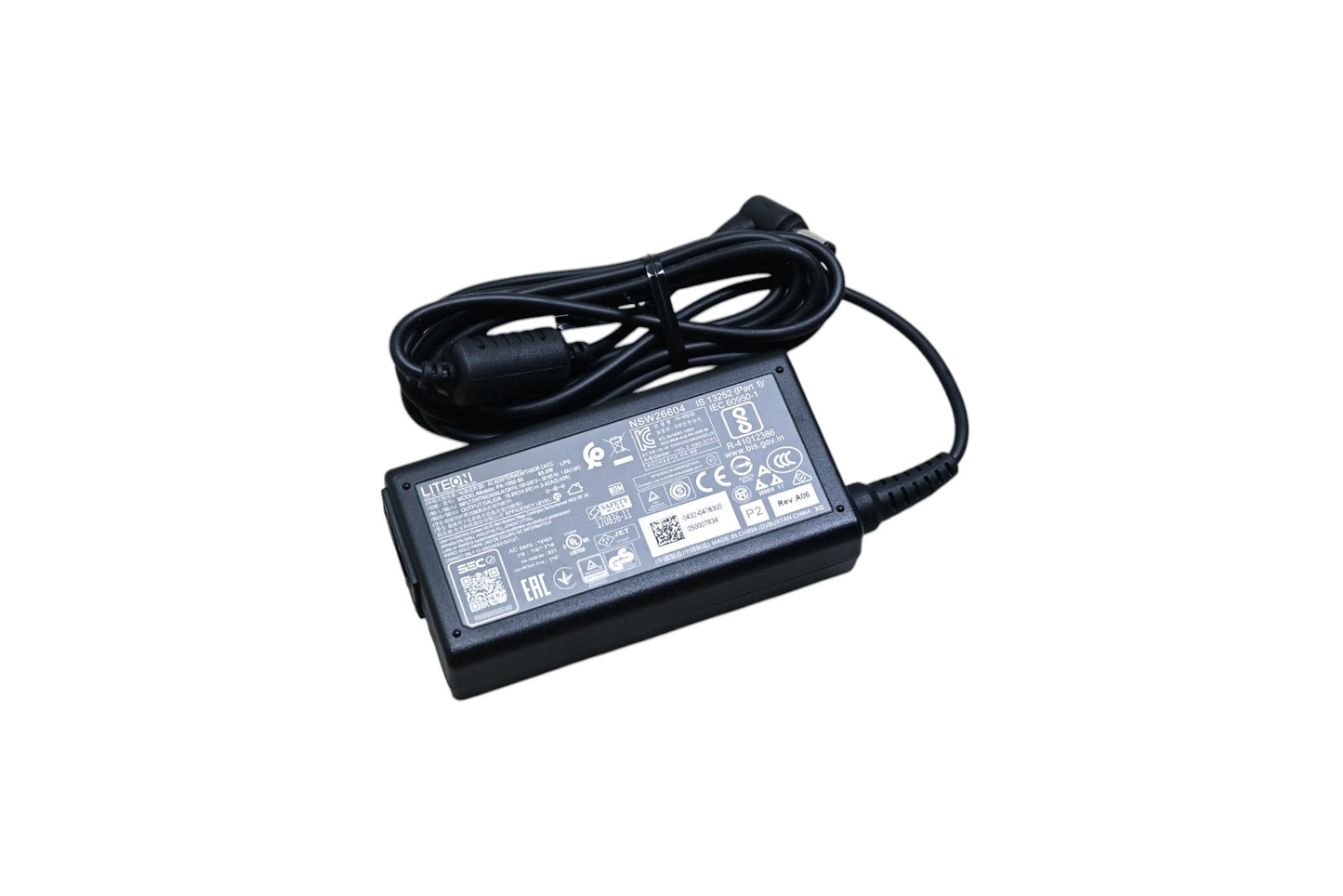 Liteon 0432-0478300, NSW26604 65W AC Adapter NOS