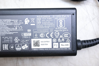 Liteon 0432-0478300, NSW26604 65W AC Adapter NOS