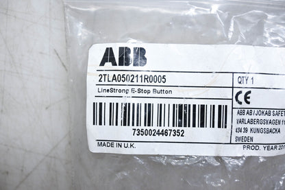 ABB 2TLA050211R0005 LineStrong E-Stop Emergency Stop Push Button NOS