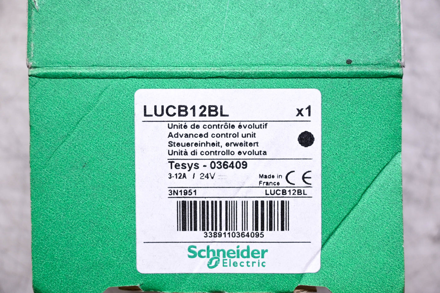 Schneider Electric LUCB12BL Advanced Control Unit NOS