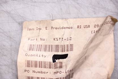 Igus KSTI-12 Pillow Block Bearing Polymer 3/4" Bore NOS