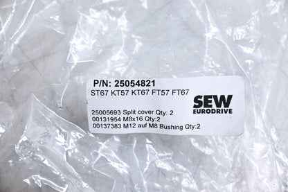 Sew Eurodrive 25054821 Split Cover Kit NOS