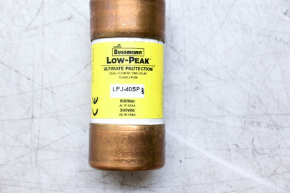 Bussmann LPJ-40SP Time Delay Fuse 600Vac NOS
