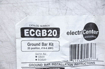 Siemens ECGB20 Ground Bar Kit NOS