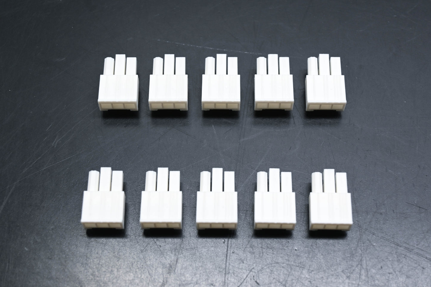 Aftermarket 5557 3-Pin Connectors Qty 10 NOS