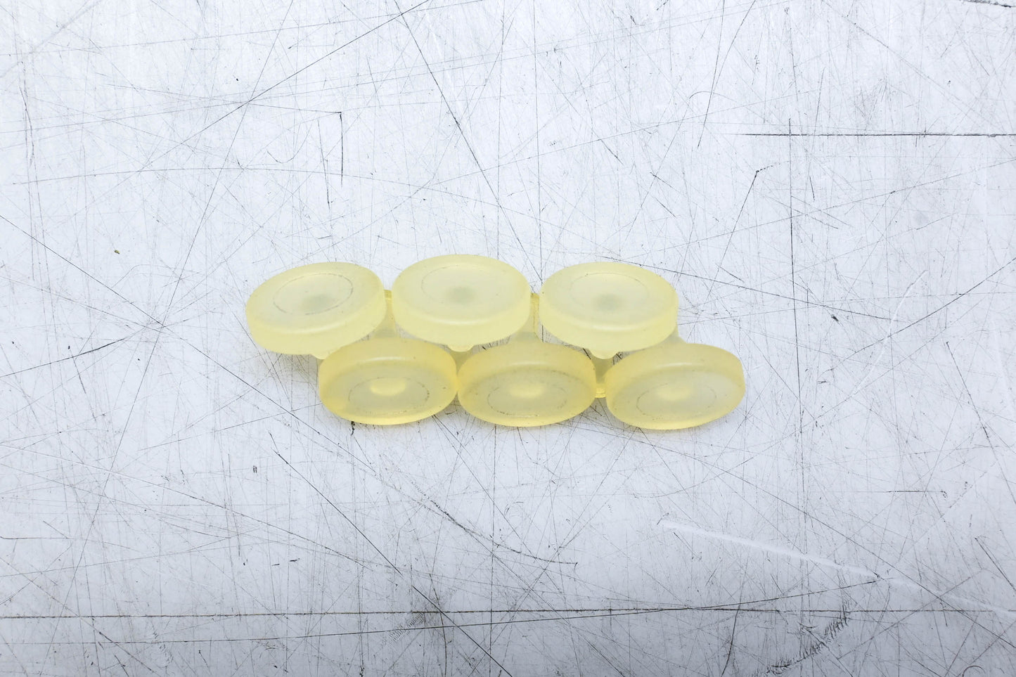 Hytrol 099.255 Rubber Brake Pads Qty 6 NOS