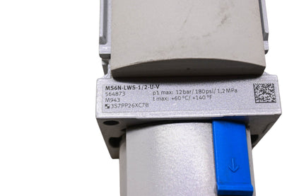 Festo MS6N-LWS-1/2-U-V, 564873 Water Trap