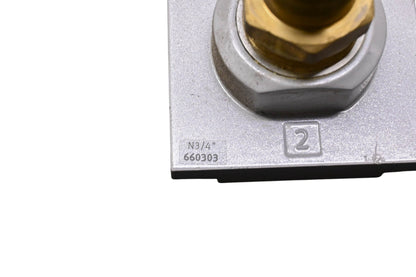 Festo MS6N-AQS-R, 660303 Right Hand Threaded Connection Plate with End Nozzle