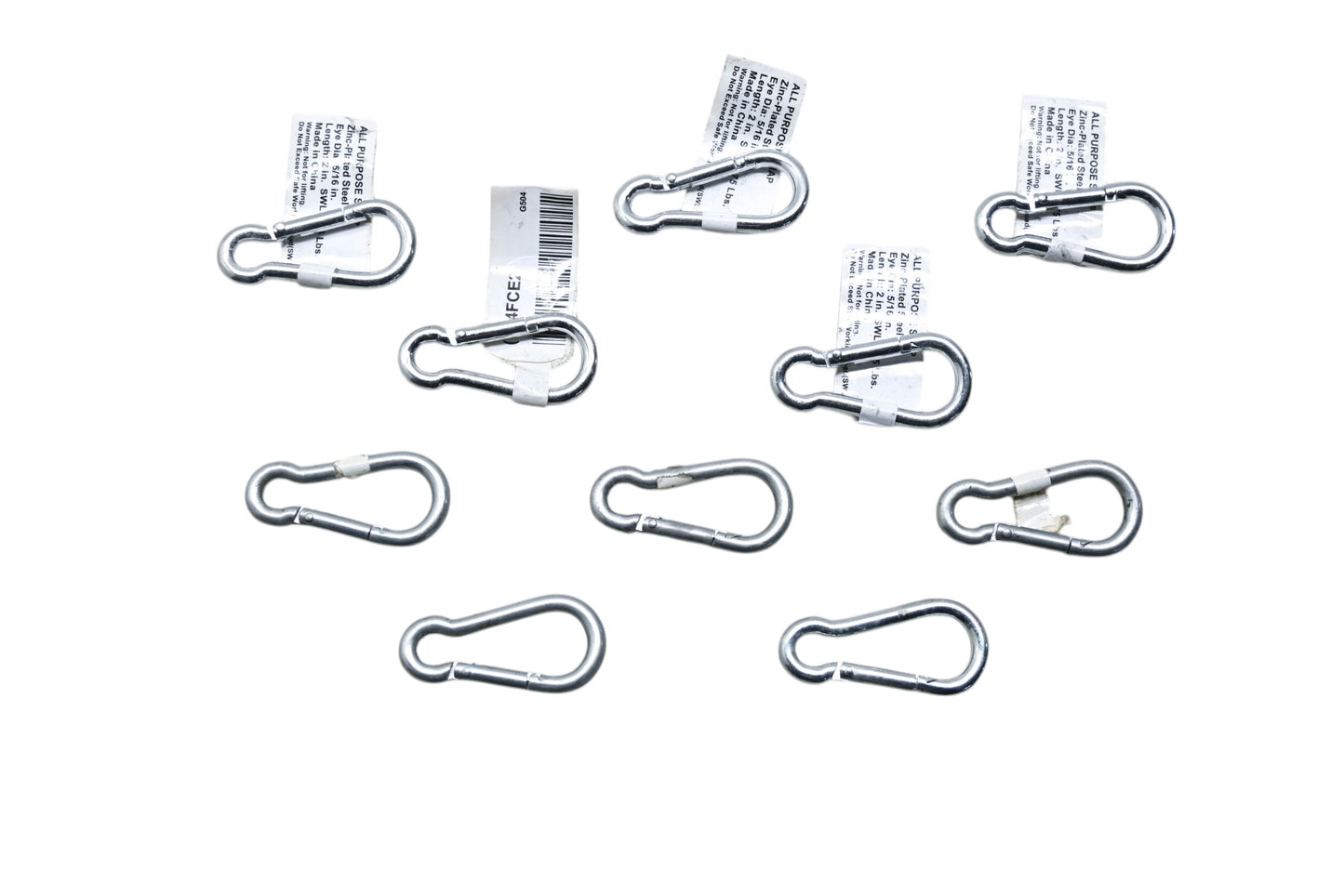 Lucky Line 4FCE2 Spring Snaps Qty 10 NOS