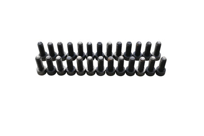 Aftermarket DX012-2 Black M8 12.9 Grade Hex Socket Cap Screws 15mm Qty 26 NOS
