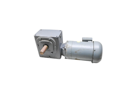 Boston Gear JUTF-W, TE0IC040X0000300646 Motor and Right Angle Gear Reducer