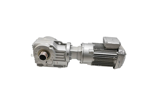 SEW Eurodrive KT57 AM145 DRN90L4, 87.7939003901.0001X20.10 Helical-Bevel Gear Motor, 60Hz, 2HP, 1767RPM NOS