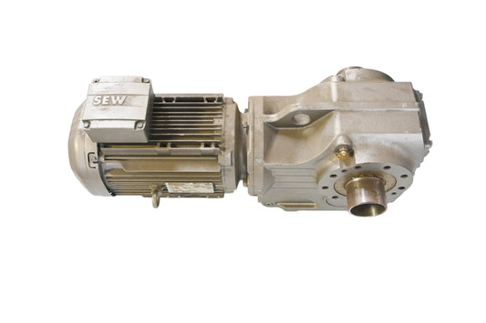 SEW Eurodrive KT77/T DRN100LM4, 87.7608203901.0001X18.80 Helical-Bevel Gear Motor, 60Hz, 3HP, 1762RPM NOS