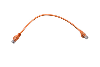 Aftermarket PC5P-514-10R Snagless RJ45-RJ45 Orange Patch Cord NOS