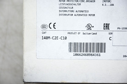 Allen-Bradley 140M-C2E-C10 Motor Protection Circuit Breaker NOS