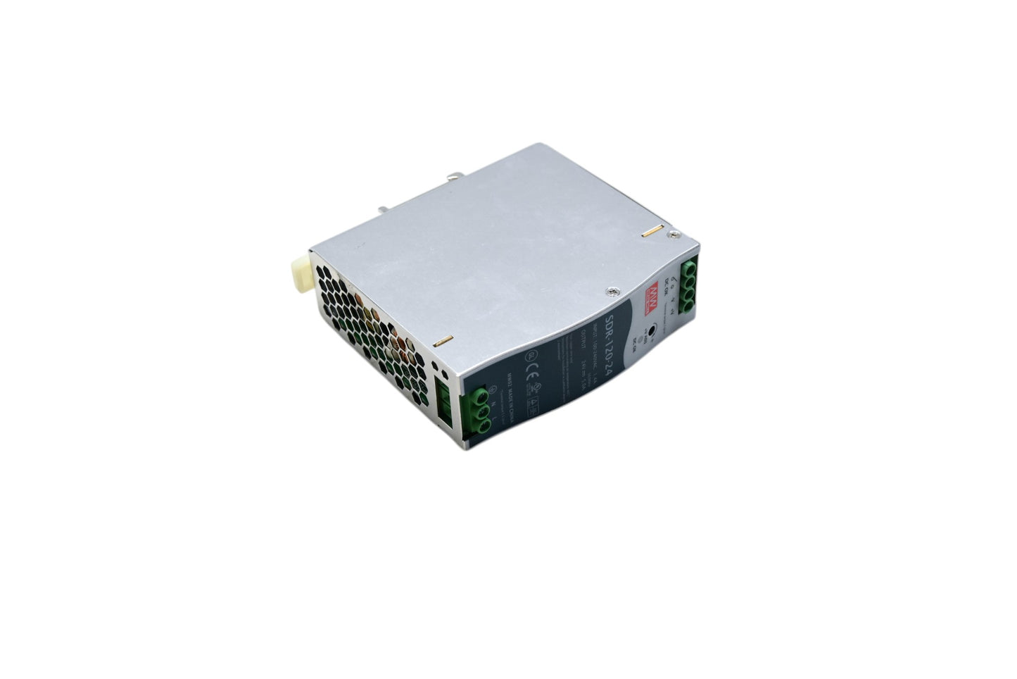 Mean Well SDR-120-24 Industrial DIN Rail Power Supply NOS