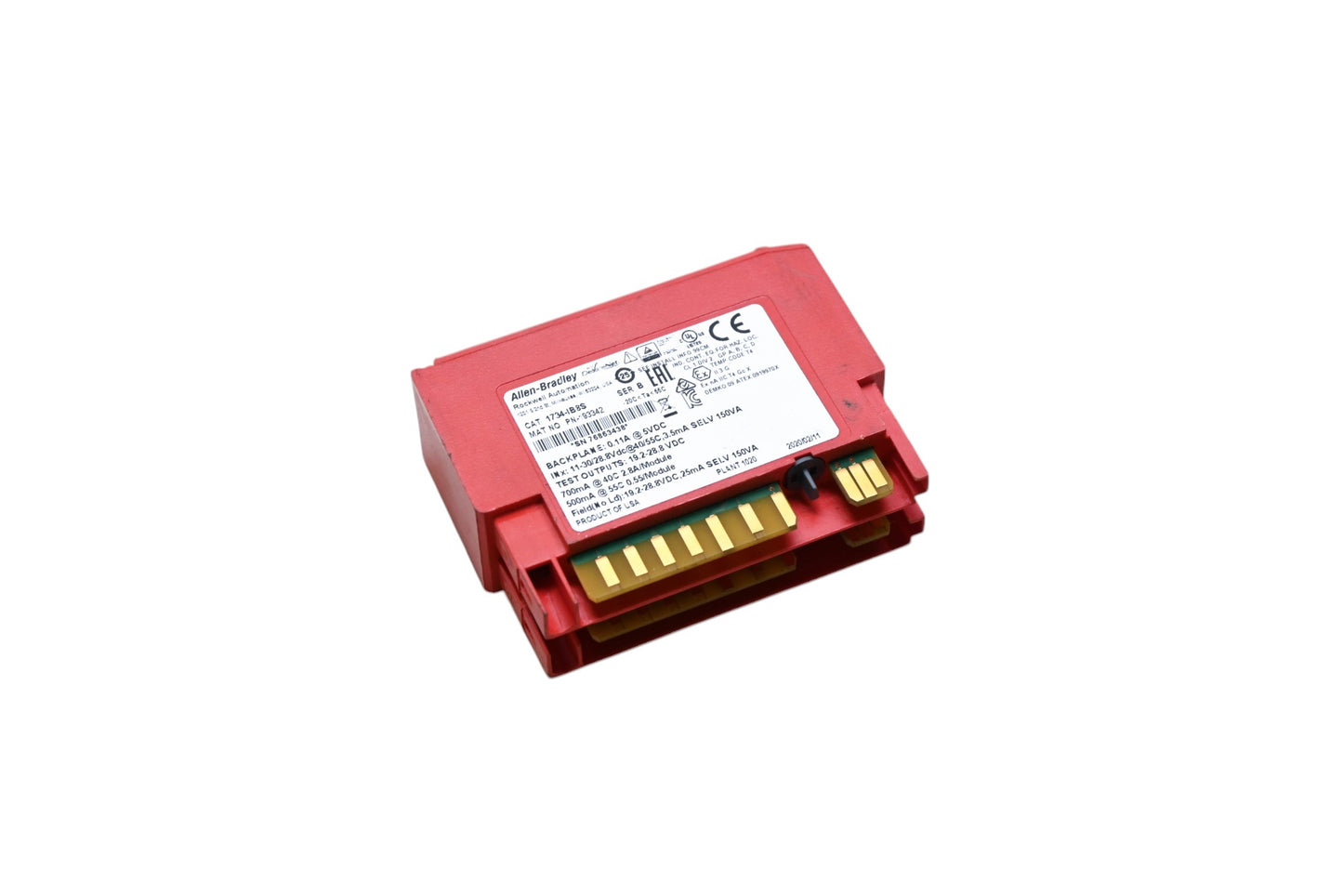 Allen-Bradley 1734-IB8S Point Guard I/o Safety Input Module Ser B NOS