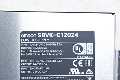 Omron S8VK-C12024 Power Supply NOS