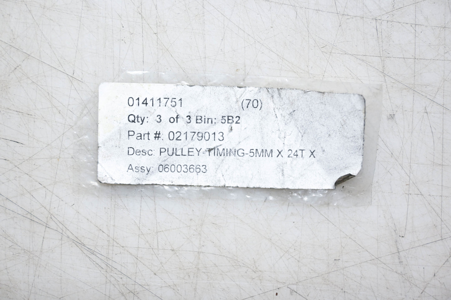 Aftermarket 01411751, 02179013 Timing Belt Drive Pulley 24T 5mm NOS