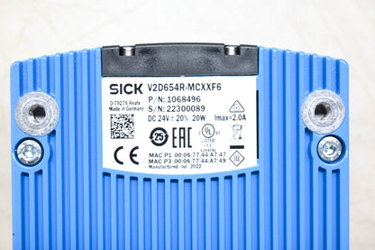 Sick V2D654R-MCXXF6 Image-Based Barcode Scanning Sensor NOS