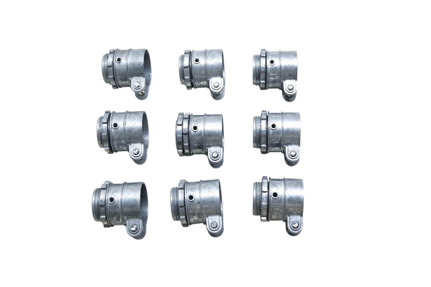 Bridgeport 410-DC2 Squeeze Connectors Qty 9 NOS