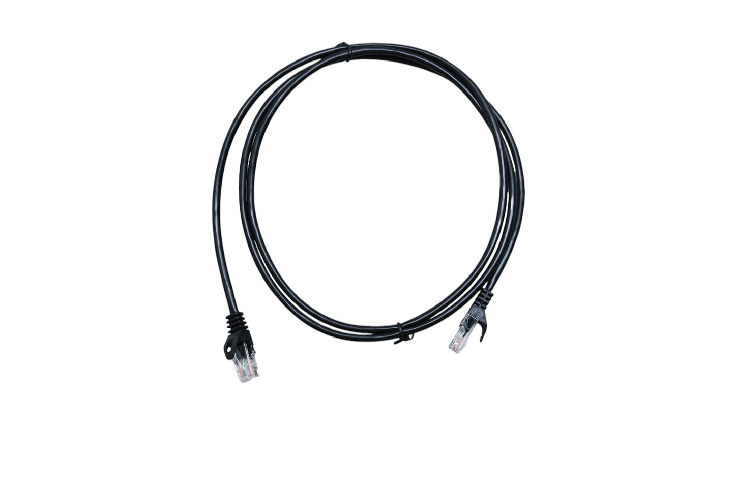 Vertical Cable 092-606/5BK 5ft Mold-Injected Patch Cord NOS