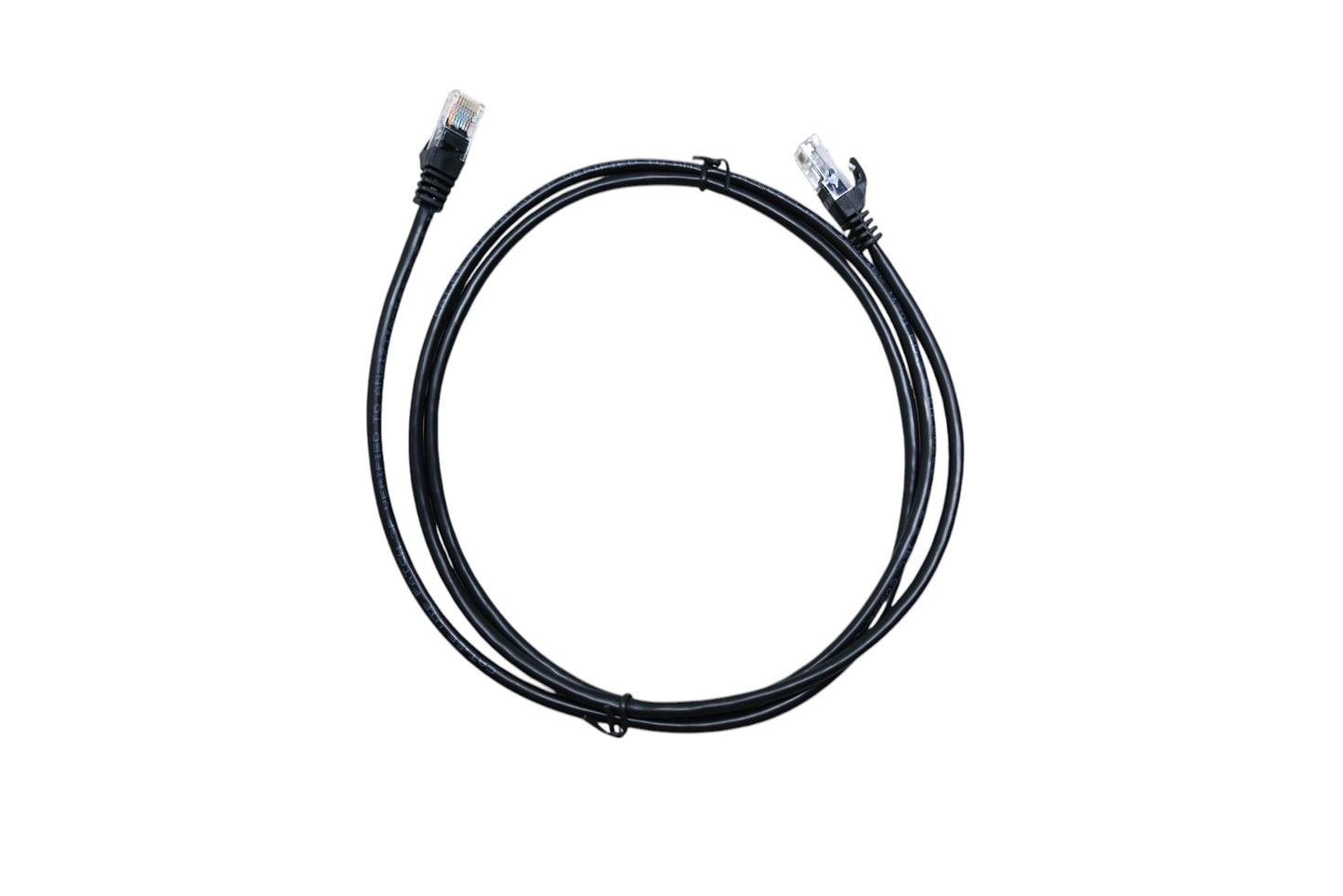 Vertical Cable 092-606/5BK 5ft Mold-Injected Patch Cord NOS