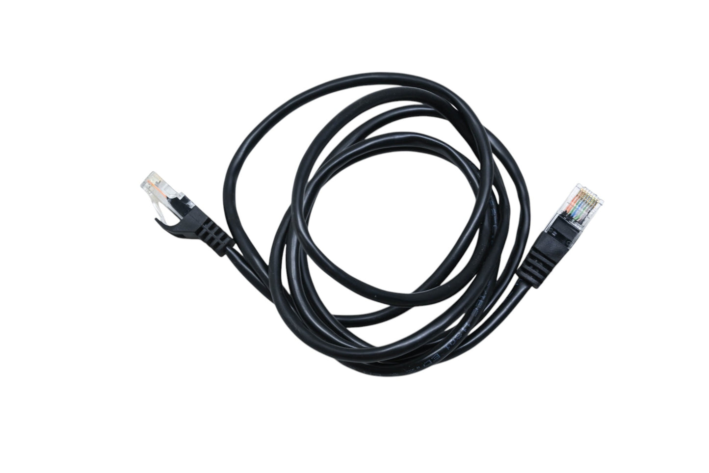 Vertical Cable 092-606/5BK 5ft Mold-Injected Patch Cord NOS