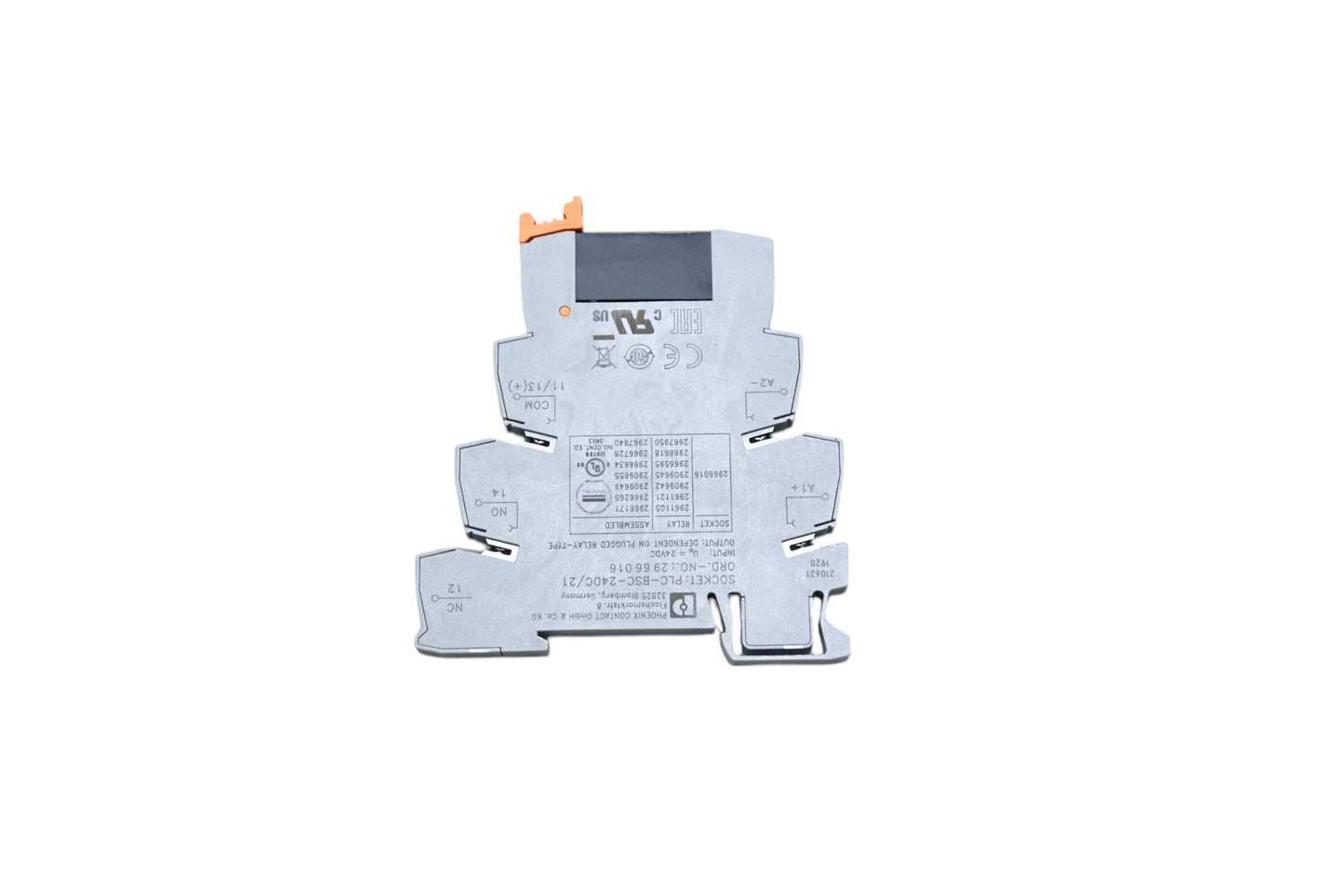 Phoenix Contact PLC-BSC-24DC/21, 2966618 Relay Socket with Relay NOS