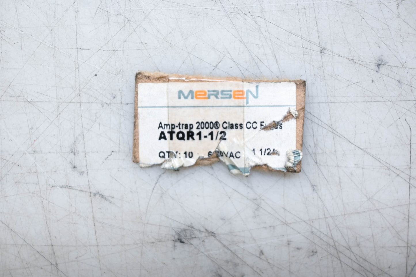 Ferraz Shawmut ATQR1-1/2 Time Delay Fuse NOS