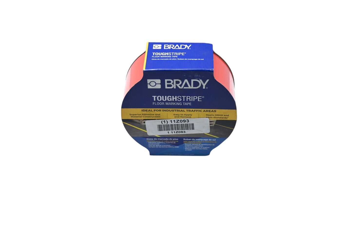 Brady 11Z093 Red Floor Marking Tape NOS