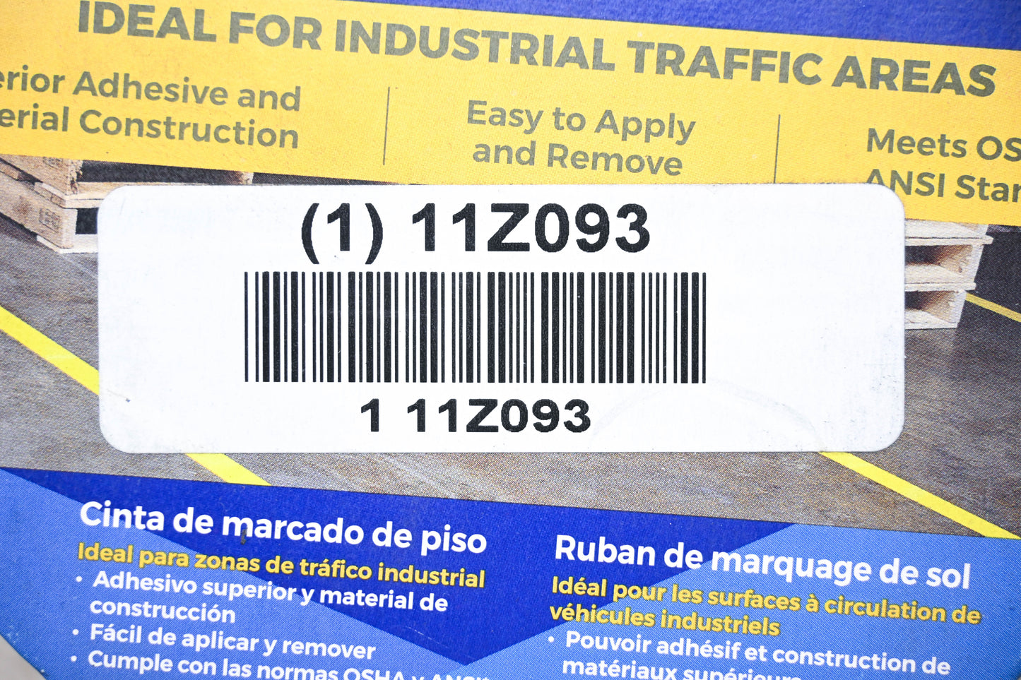 Brady 11Z093 Red Floor Marking Tape NOS