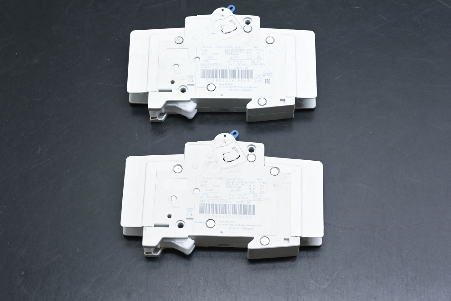 Allen-Bradley 1489-M1C050 Circuit Breakers Qty 2 NOS
