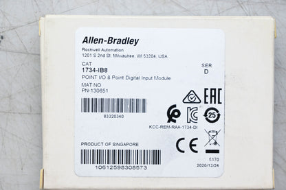Allen-Bradley 1734-IB8 POINT I/O 8 Point Digital Output Module NOS