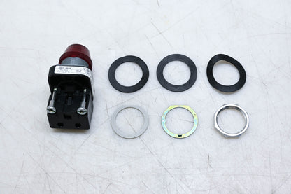 Allen-Bradley 800T-QH2R 30mm Pilot Light NOS