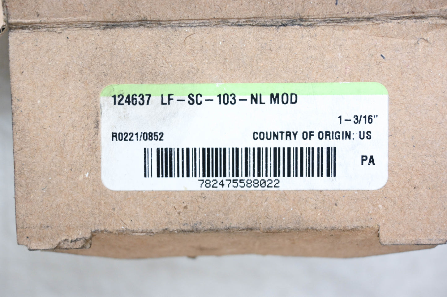 Dodge 124637 LF-SC-103-NL MOD Flange Bearing NOS