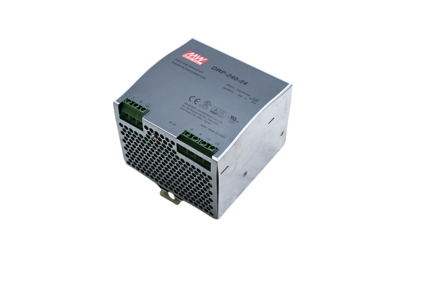 Mean Well DRP-240-24 Power Supply 24V 10A NOS