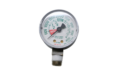Wika 111.10.50.4000 0-4000 PSI Oxygen Pressure Gauge