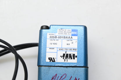 Mac 225B-601BAAA 3 Way Air Solenoid