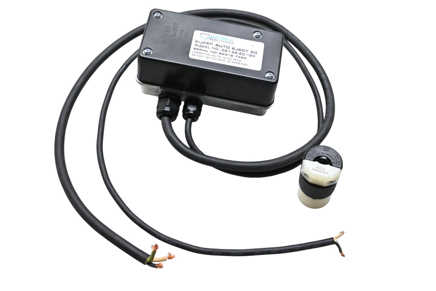 Kussmaul Electronics 091-55-20-120 Super Auto Eject 120 Volt AC 20A