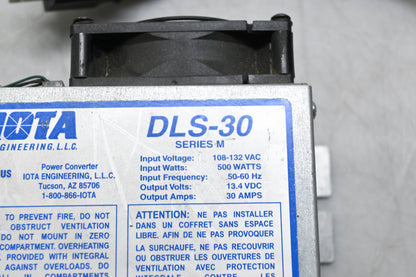 Iota Engineering DLS-30, 99012-030 30 Amp Power Converter & Battery Charger